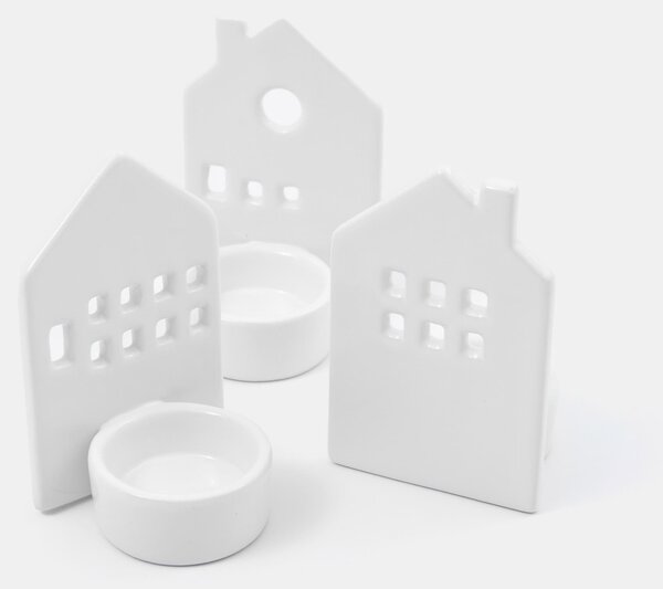 Sinsay - Gyertyatartó 3 pack - fehér