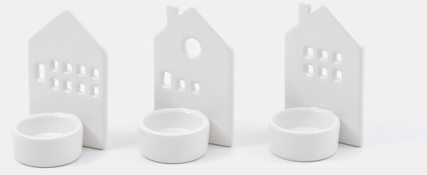 Sinsay - Gyertyatartó 3 pack - fehér