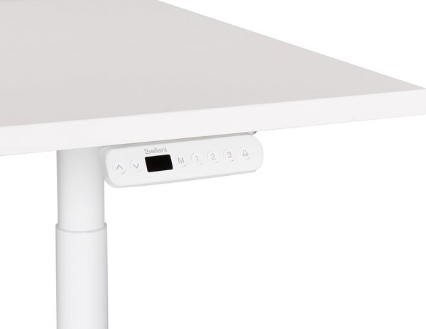 Elektromosan állítható asztal DESTINAS Fehér 120 cm 72 cm