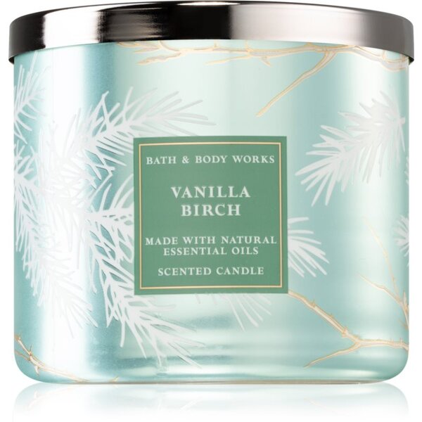 Bath & Body Works Vanilla Birch illatos gyertya I. 411 g