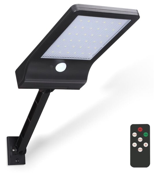 Aigostar B.V. Aigostar - LED Dimmelhető napelemes lámpa érzékelővel LED/2,3W/5,5V IP65 + távirányító AI0541