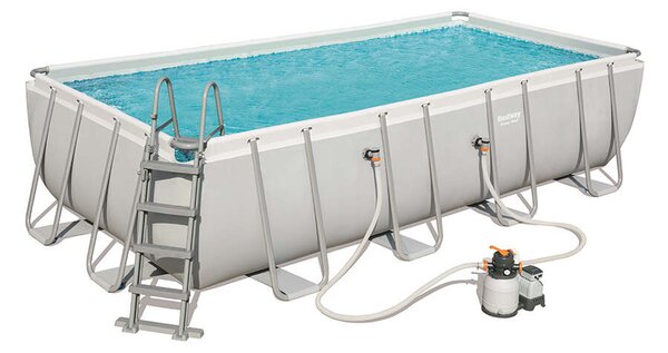 Bestway KEFALÓNIA szögletes fémvázas medence szett 549 x 274 x 122 cm