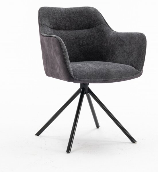 VERONA design forgatható szék - szürke