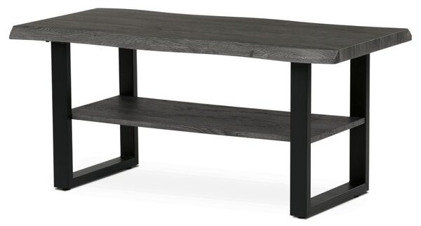 Dohányzóasztal 120 × 60 × 55 cm, MDF, szürke tölgy CT-F4212 GREY
