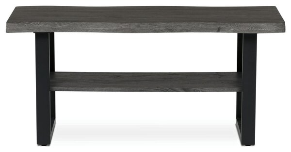 Dohányzóasztal 120 × 60 × 55 cm, MDF, szürke tölgy CT-F4212 GREY