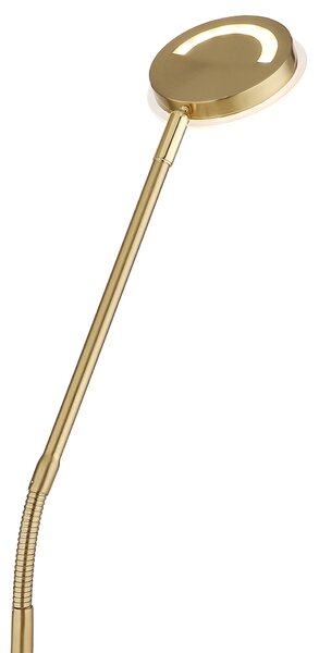 SILVIO LED állólámpa, sárgaréz, 173 cm, 2700/3350/4000K