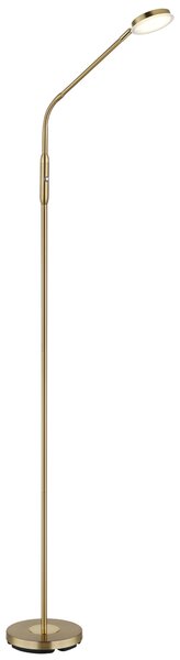 SILVIO LED állólámpa, sárgaréz, 173 cm, 2700/3350/4000K