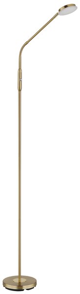 SILVIO LED állólámpa, sárgaréz, 173 cm, 2700/3350/4000K
