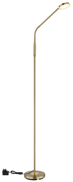 SILVIO LED állólámpa, sárgaréz, 173 cm, 2700/3350/4000K