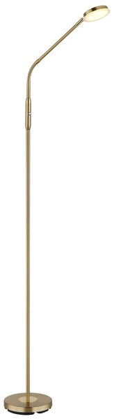 SILVIO LED állólámpa, sárgaréz, 173 cm, 2700/3350/4000K