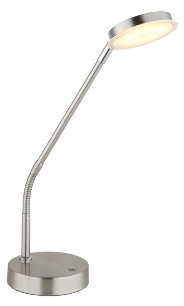 SILVIO LED asztali lámpa, matt nikkel, 53,5 cm, 2700/3350/4000K