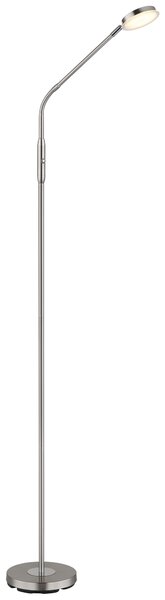 SILVIO LED állólámpa, matt nikkel, 173 cm, 2700/3350/4000K