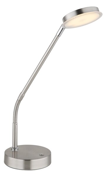 SILVIO LED asztali lámpa, matt nikkel, 53,5 cm, 2700/3350/4000K