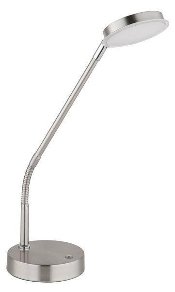 SILVIO LED asztali lámpa, matt nikkel, 53,5 cm, 2700/3350/4000K