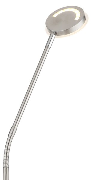 SILVIO LED állólámpa, matt nikkel, 173 cm, 2700/3350/4000K