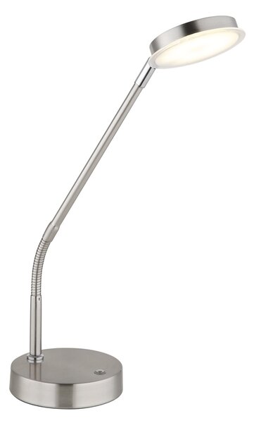 SILVIO LED asztali lámpa, matt nikkel, 53,5 cm, 2700/3350/4000K
