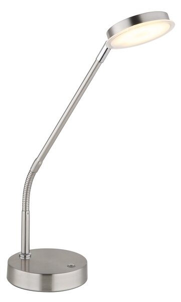 SILVIO LED asztali lámpa, matt nikkel, 53,5 cm, 2700/3350/4000K
