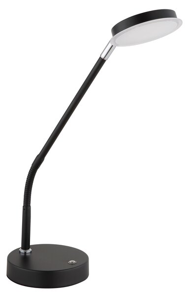 SILVIO LED asztali lámpa, matt fekete, 52 cm, 2700/3350/4000K