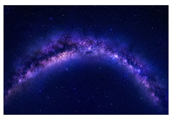 Kép lila galaxis az éjszakai égbolton