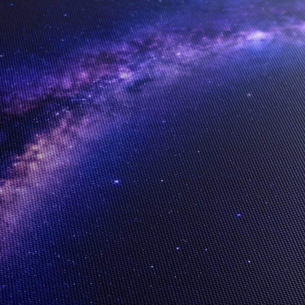 Kép lila galaxis az éjszakai égbolton