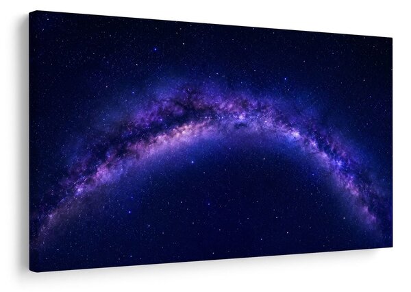 Kép lila galaxis az éjszakai égbolton