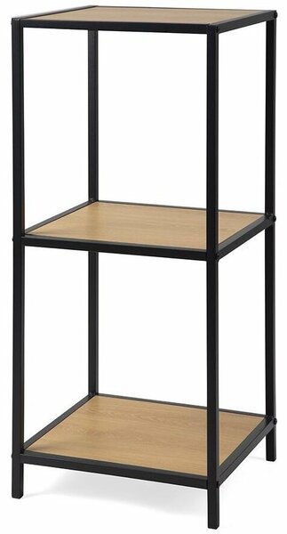 LOFTY Tower 3 OAK fém polc, 83 x 35 cm
