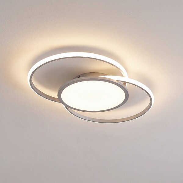 Mennyezeti Lámpa Lucande, Senne, dimmable, Fémes, Hálószoba, Fém, Modern
