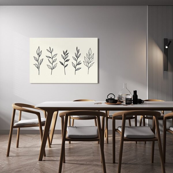 Kép minimalista ágacskák vonalrajzban