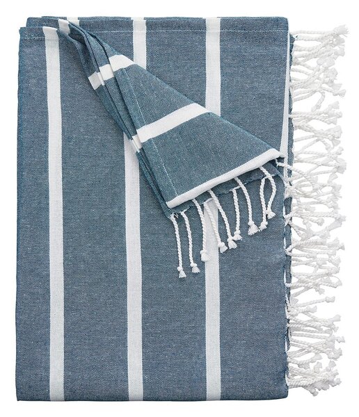 SURFSIDE Hamam törölköző, kék 200 x 180 cm