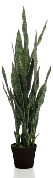 Mű Sanseveria 95 cm cserépben – élethű beltéri növény - 91 - 120 cm