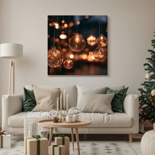 Kép varázslatos fények bokeh hatással