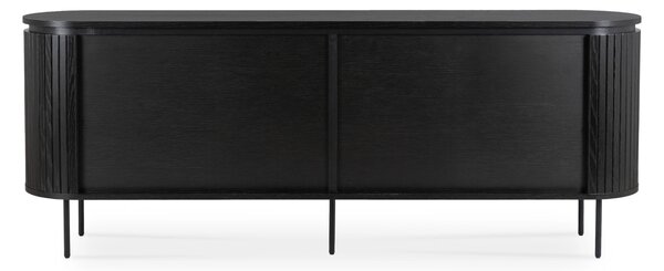 BECK komód 200 cm, fekete