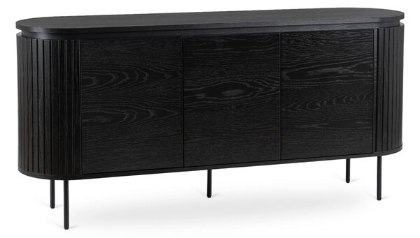 BECK komód 160 cm, fekete