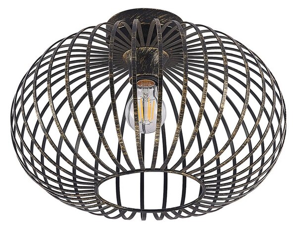 Mennyezeti Lámpa Lindby, Rosalea, dimmable, Fekete, Nappali, Fém, Modern