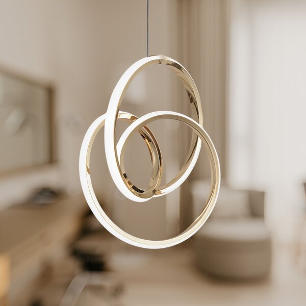 LED függőlámpa G076-1CP Gold