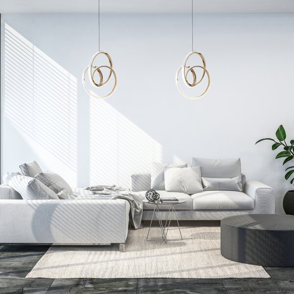 LED függőlámpa G076-1CP Gold