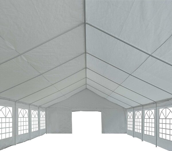 Sátor textil váz nélkül Szürke 10 x 5 m PE