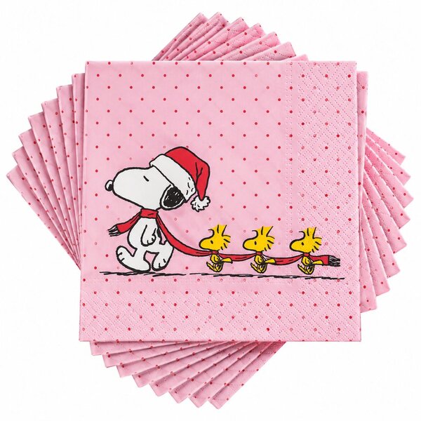 PEANUTS papírszalvéta, Snoopy és Woodstock