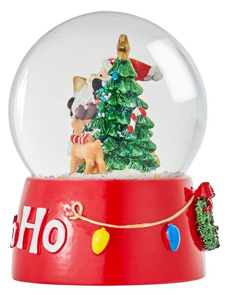 X-MAS hógömb 6 cm , Hohoho