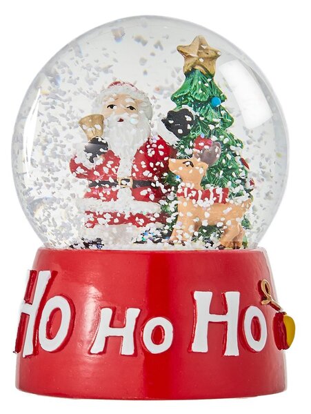 X-MAS hógömb 6 cm , Hohoho