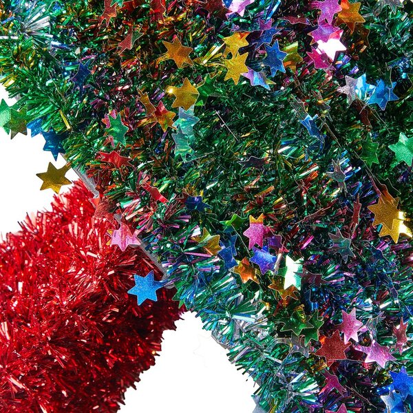 X-MAS csillámos dekor fenyő 57cm