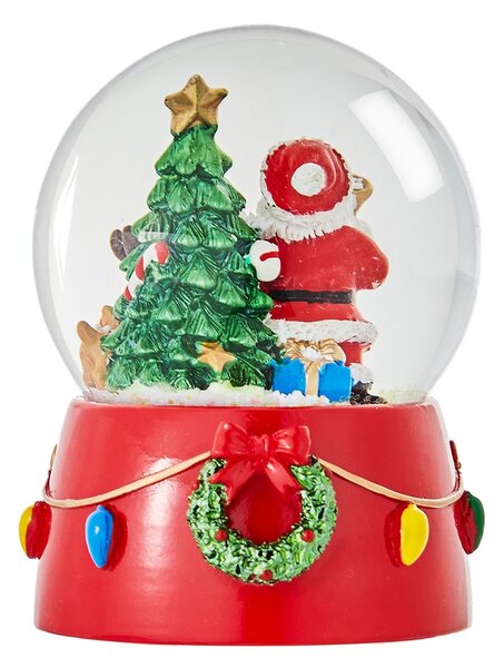 X-MAS hógömb 6 cm , Hohoho