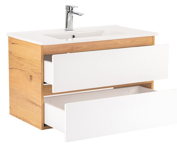 Vario Forte 80 alsó szekrény mosdóval