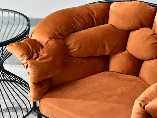 Relax fotel Piplio (fekete)