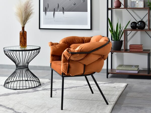 Relax fotel Piplio (fekete)