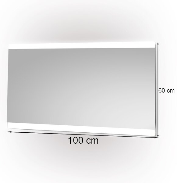 Liv 100 tükör led világítással
