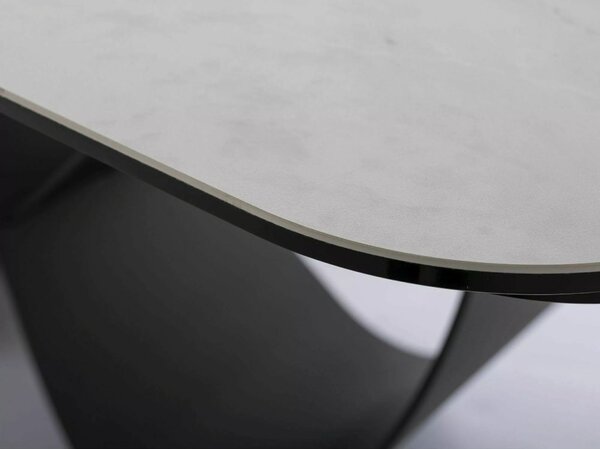 Infinity bővíthető étkezőasztal kerámia fehér 160-240 cm