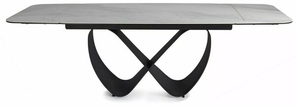 Infinity bővíthető étkezőasztal kerámia fehér 160-240 cm