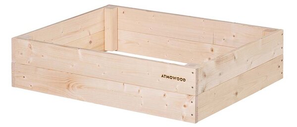 ATMOWOOD Fa magaságyás 80 x 60 x 20 cm