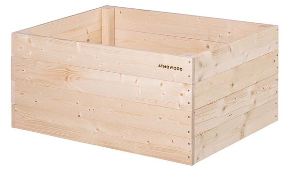 ATMOWOOD Fa magaságyás 80 x 60 x 40 cm